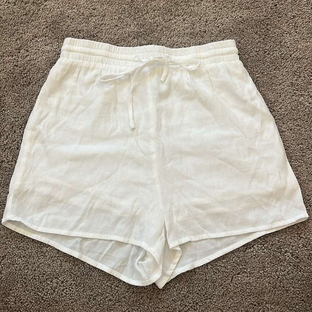 Princess Polly White Shorts